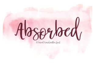 Absorbed Font: Handwritten Charm for Makers