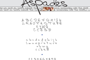 Aspades Font Review: Handwritten Style for Campaigns