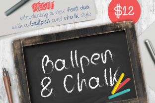 Ballpen and Chalk Font: Adding Texture to Web Design
