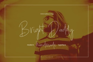 Bright Daddy Font: Elegant Branding for Small Business