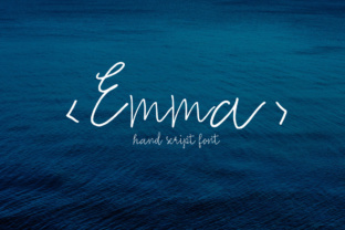 Emma Font: A Handwritten Script for Makers