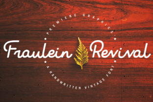 Fraulein Revival Font: A Modern-Vintage Typeface for Branding