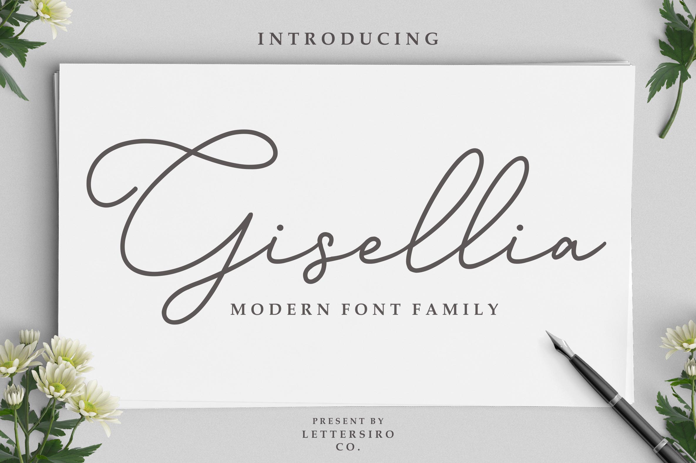 Gisellia Font: Elevating Digital Brand Identity