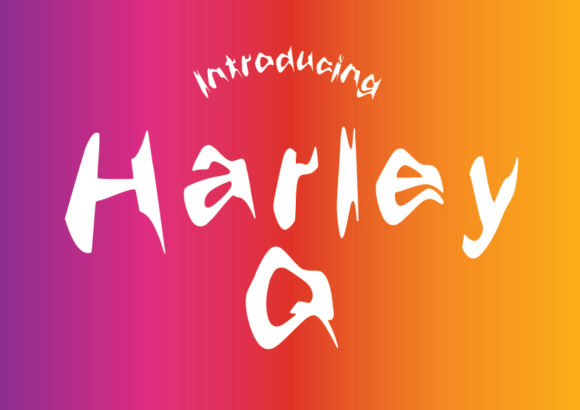 Harley Q Font: Adding Comic Book Edge to Brand Identity