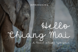 Hello Chiang Mai Font: Stylish Script for Makers
