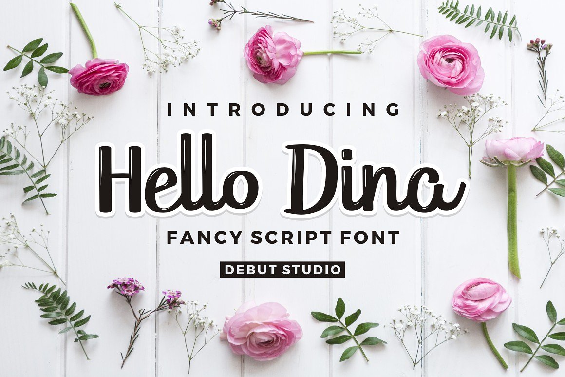 Hello Dina Font: Elevating Digital Campaign Visuals