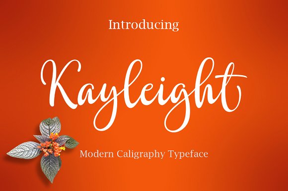 Kayleight Font: A Hand-Drawn Typeface for Editorial Design