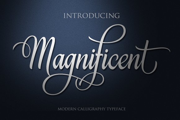Magnificent Font: Elevate Handmade Products