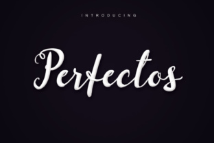 Perfectos Font: Elevating Handmade Labels and Prints