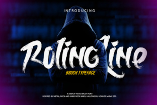 Rolingline Font: A Script Typeface for Editorial Design