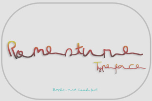 Romenture Font: Elegant Script for Handmade Products