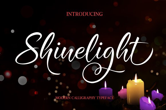 Shinelight Font: Modern Calligraphy for Editorial Design