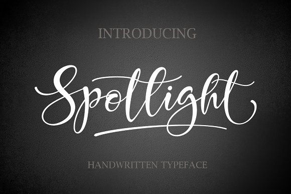 Spotlight Font: Elevating Campaign Visuals with Hand-Painted Flow