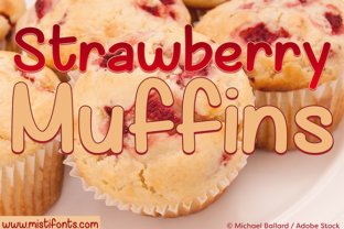 Strawberry Muffins Font: A Sweet Upgrade for Brand Identity