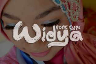 Widya Font: Bold Brush Typography for Web Design
