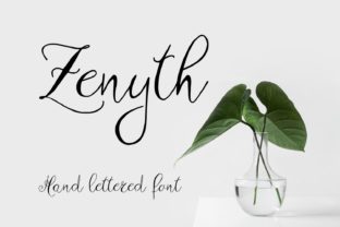 Zenyth Review: A Script Font for Modern Branding